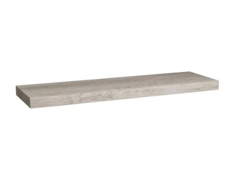Ραφιέρες/Ράφια Τοίχου Wall Shelf Oak 80Cm Grey 138954D