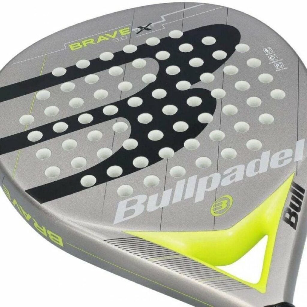 Ρακέτα Bullpadel Brave 3.0 2021 Κίτρινο Γκρι Fiberglass