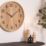 Ρολόγια Εσωτερικού Χώρου Clock Wood Ivana D55 Atmosphera 203519