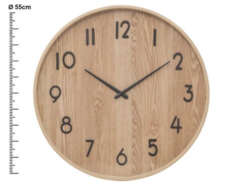 Ρολόγια Εσωτερικού Χώρου Clock Wood Ivana D55 Atmosphera 203519