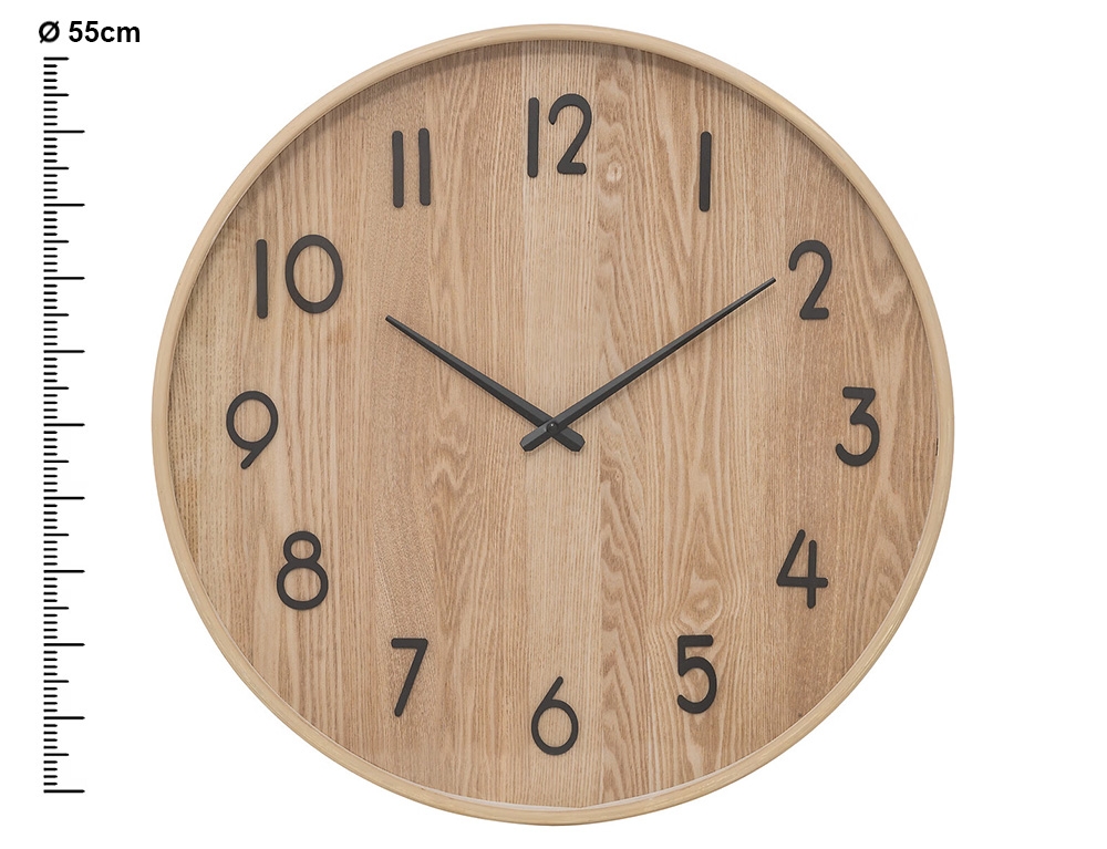 Ρολόγια Εσωτερικού Χώρου Clock Wood Ivana D55 Atmosphera 203519