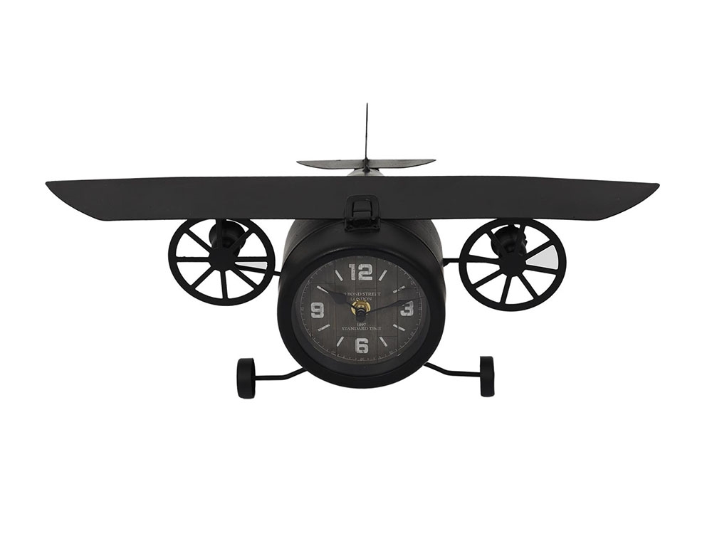 Ρολόγια Εσωτερικού Χώρου Horloge A Poser Avion Vintage M6 Hd1910