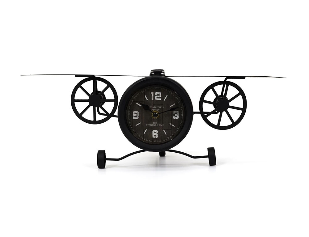 Ρολόγια Εσωτερικού Χώρου Horloge A Poser Avion Vintage M6 Hd1910
