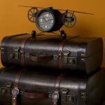 Ρολόγια Εσωτερικού Χώρου Horloge A Poser Avion Vintage M6 Hd1910