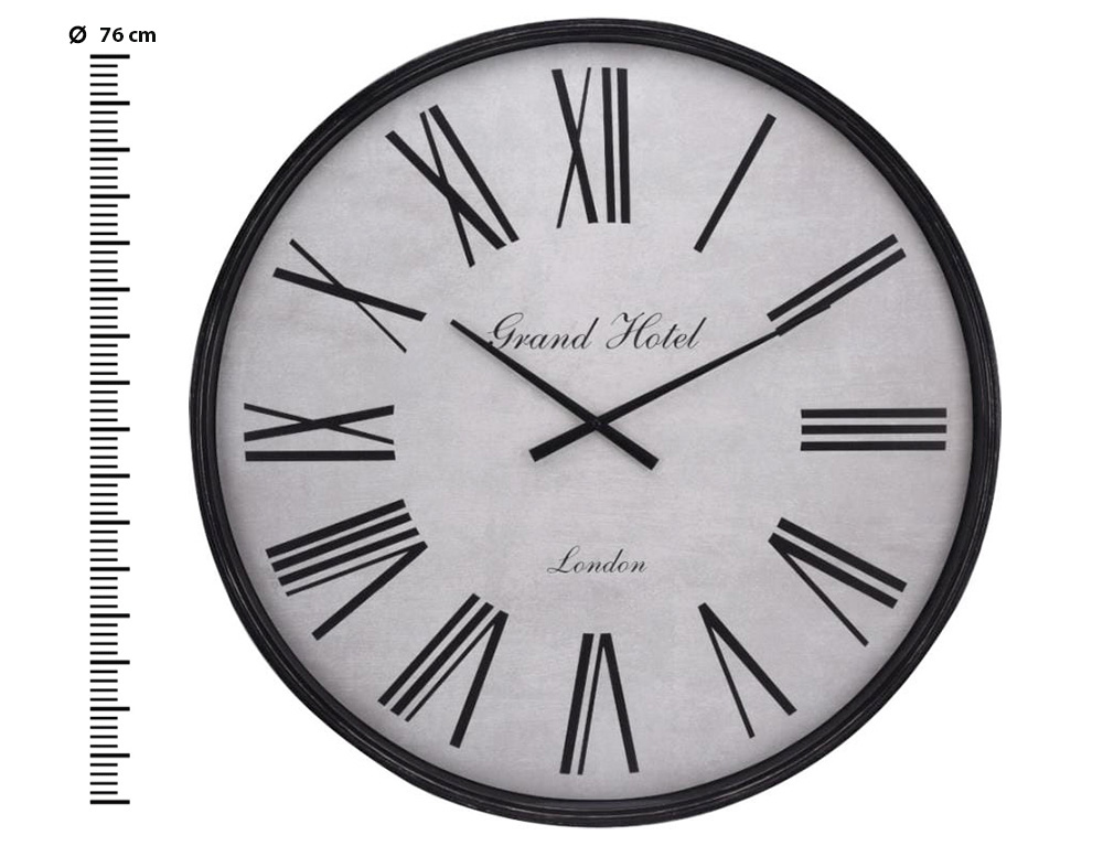 Ρολόγια Εσωτερικού Χώρου Wall Clock Pp Black Kl5000240