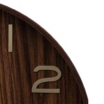 Ρολόγια Εσωτερικού Χώρου Wood Clock Ivana Brown D55 Atmosphera 203519A
