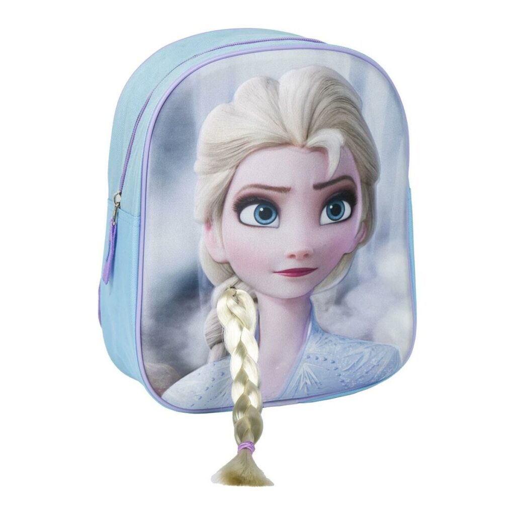 Σχολική Τσάντα Frozen Ανοιχτό Μπλε 22 x 27 x 1 cm