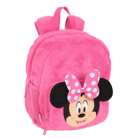 Σχολική Τσάντα Minnie Mouse Ροζ 22 x 27 x 10 cm