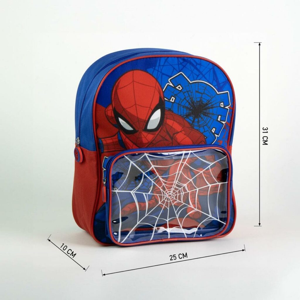 Σχολική Τσάντα Spider-Man Σκούρο μπλε 25 x 31 x 14 cm