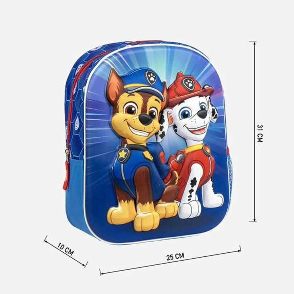 Σχολική Τσάντα The Paw Patrol Μπλε 25,0 x 31,0 x 10,0 cm