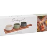 Σετ 3 Κεραμικά Μπολ Σερβιρίσματος Excellent Houseware