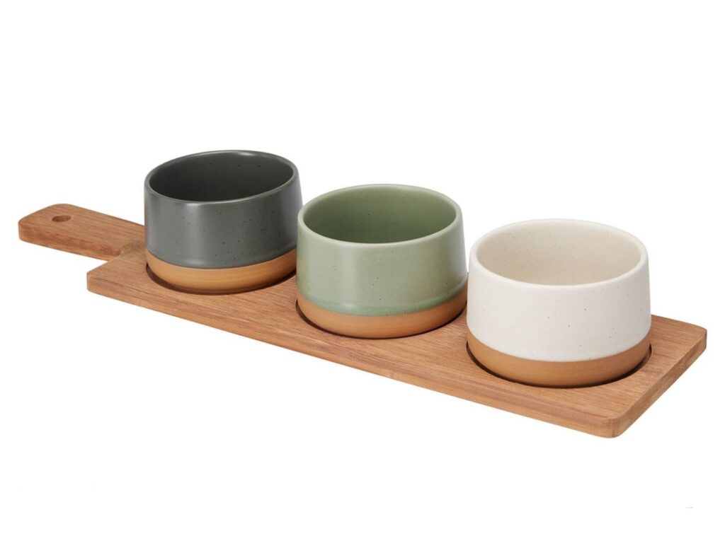 Σετ 3 Κεραμικά Μπολ Σερβιρίσματος Excellent Houseware