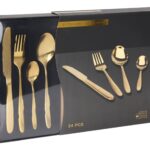 Σετ Χρυσά Μαχαιροπίρουνα Excellent Houseware - 24Τμχ