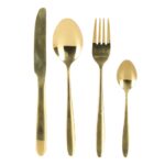 Σετ Χρυσά Μαχαιροπίρουνα Excellent Houseware - 24Τμχ
