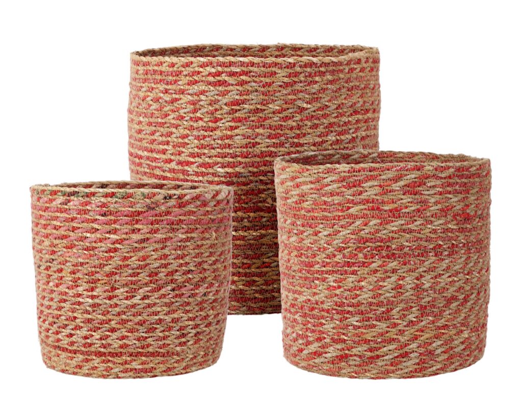 Σετ Καλάθια Με Διαμέτρους 28Cm, 25Cm, 22Cm