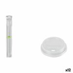 Σετ καλύμματα για ποτήρια Algon 250 ml 100 Τεμάχια (12 Μονάδες)