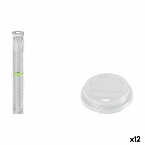 Σετ καλύμματα για ποτήρια Algon 250 ml 100 Τεμάχια (12 Μονάδες)