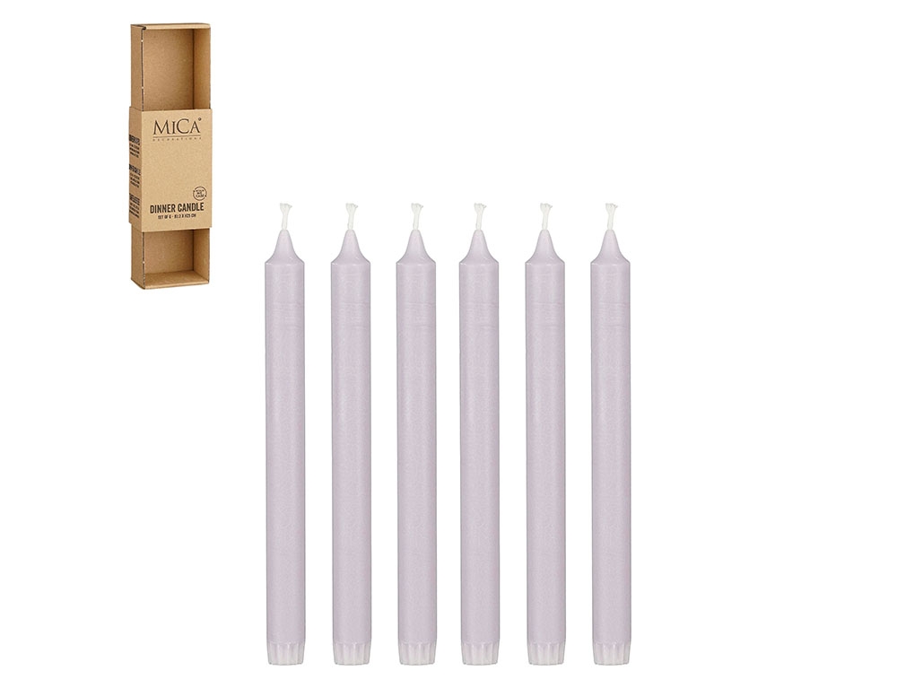 Σετ Κεριά Κορμός Mica Decorations - Ύψους 24Cm