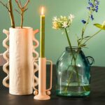 Σετ Κεριά Κορμός Mica Decorations - Ύψους 25Cm
