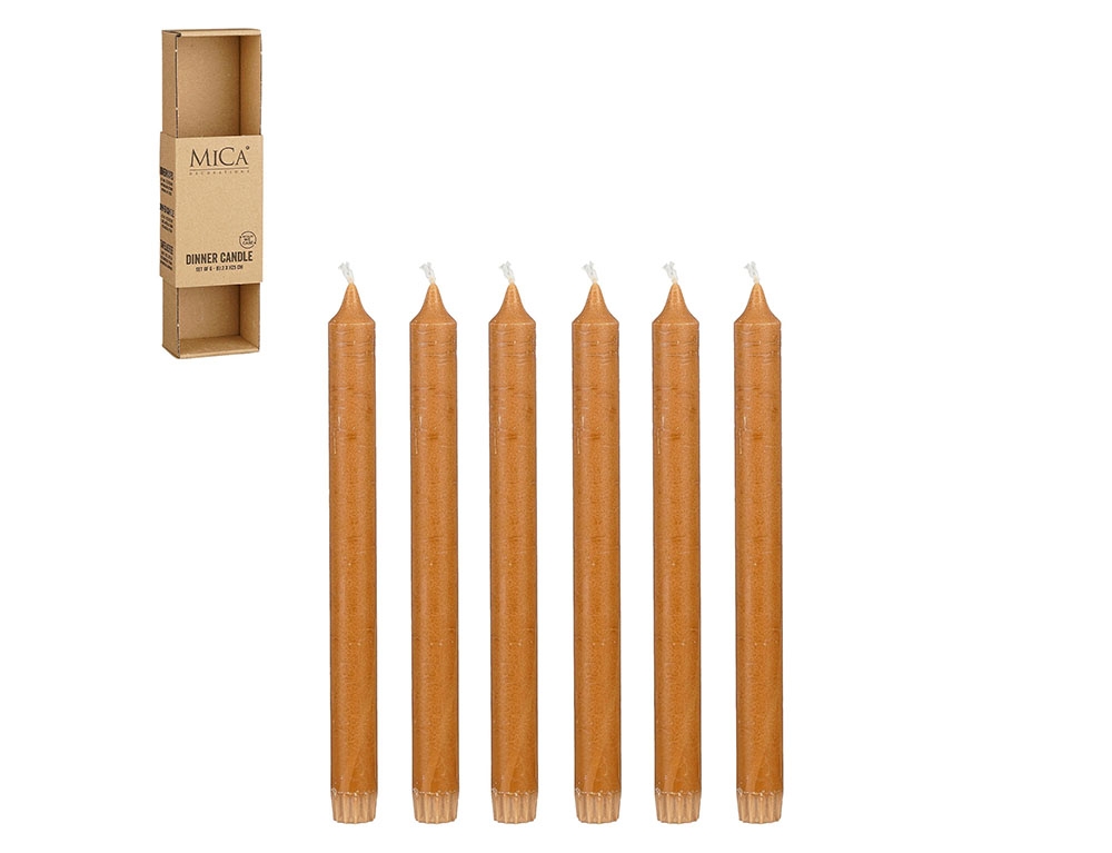 Σετ Κεριά Κορμός Mica Decorations - Ύψους 25Cm