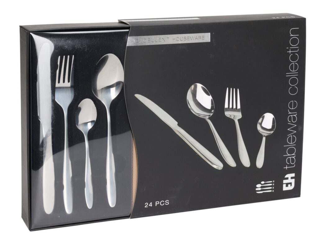 Σετ Μαχαιροπίρουνα Excellent Houseware - 24Τμχ