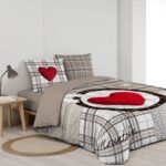 Σετ Παπλωματοθήκη-Μαξιλαροθήκη Douceur D'intérieur - 220X240Cm - 3 Τμχ
