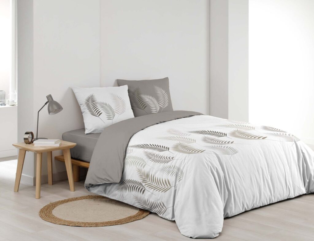 Σετ Παπλωματοθήκη-Μαξιλαροθήκη Douceur D'intérieur - 220X240Cm - 3 Τμχ