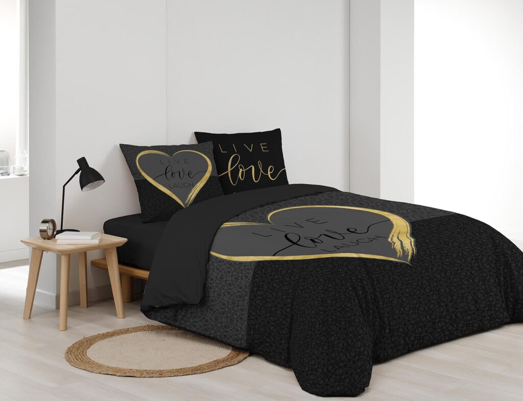 Σετ Παπλωματοθήκη-Μαξιλαροθήκη Douceur D'intérieur - 220X240Cm - 3 Τμχ