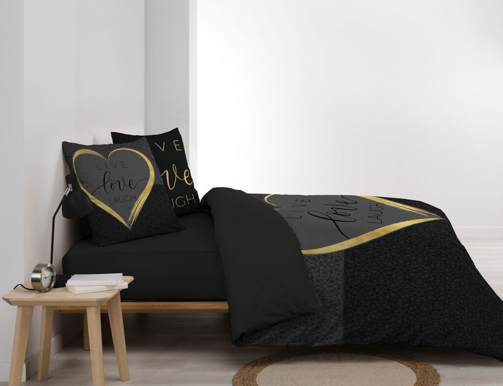 Σετ Παπλωματοθήκη-Μαξιλαροθήκη Douceur D'intérieur - 220X240Cm - 3 Τμχ