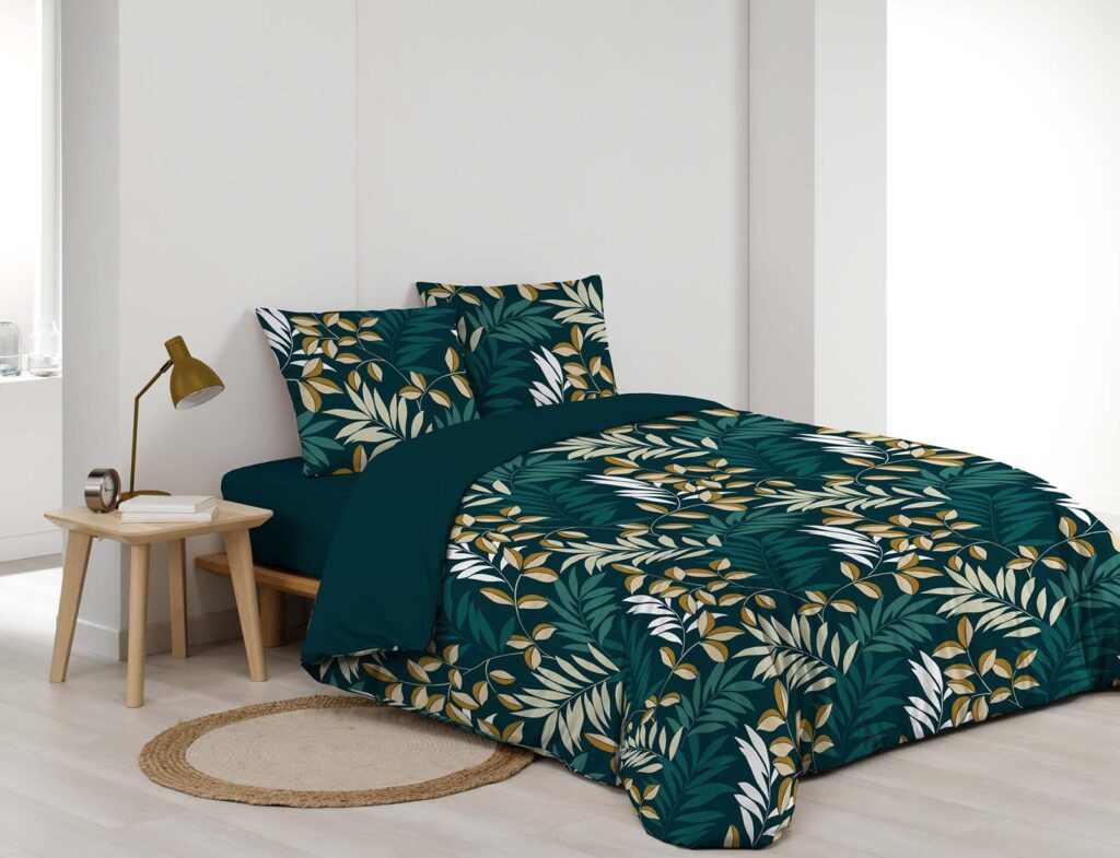 Σετ Παπλωματοθήκη-Μαξιλαροθήκη Douceur D'intérieur - 220X240Cm - 3 Τμχ