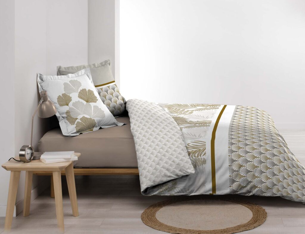Σετ Παπλωματοθήκη-Μαξιλαροθήκη Douceur D'intérieur - 220X240Cm - 3 Τμχ
