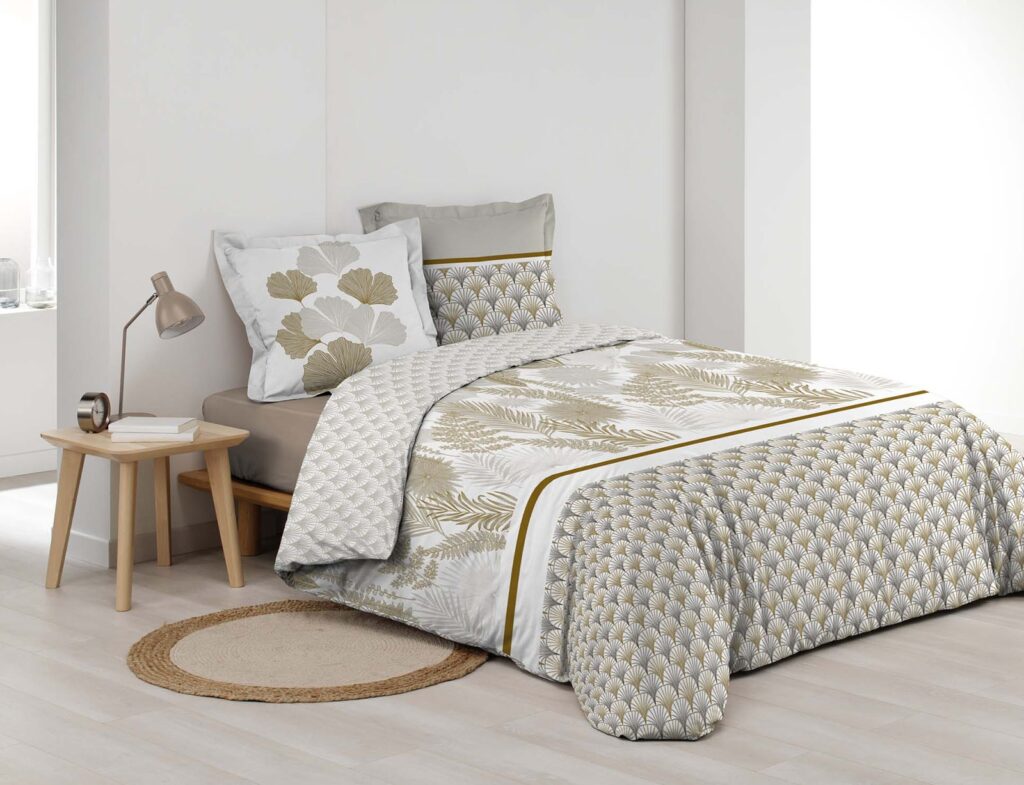 Σετ Παπλωματοθήκη-Μαξιλαροθήκη Douceur D'intérieur - 220X240Cm - 3 Τμχ