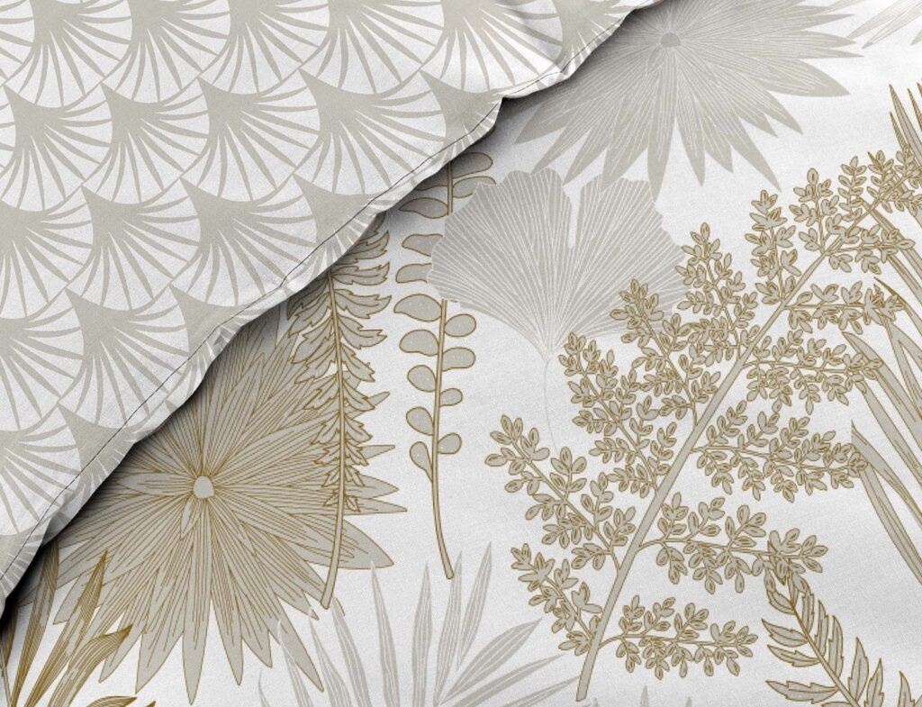 Σετ Παπλωματοθήκη-Μαξιλαροθήκη Douceur D'intérieur - 220X240Cm - 3 Τμχ