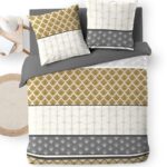 Σετ Παπλωματοθήκη-Μαξιλαροθήκη Douceur D'intérieur - 220X240Cm - 3 Τμχ