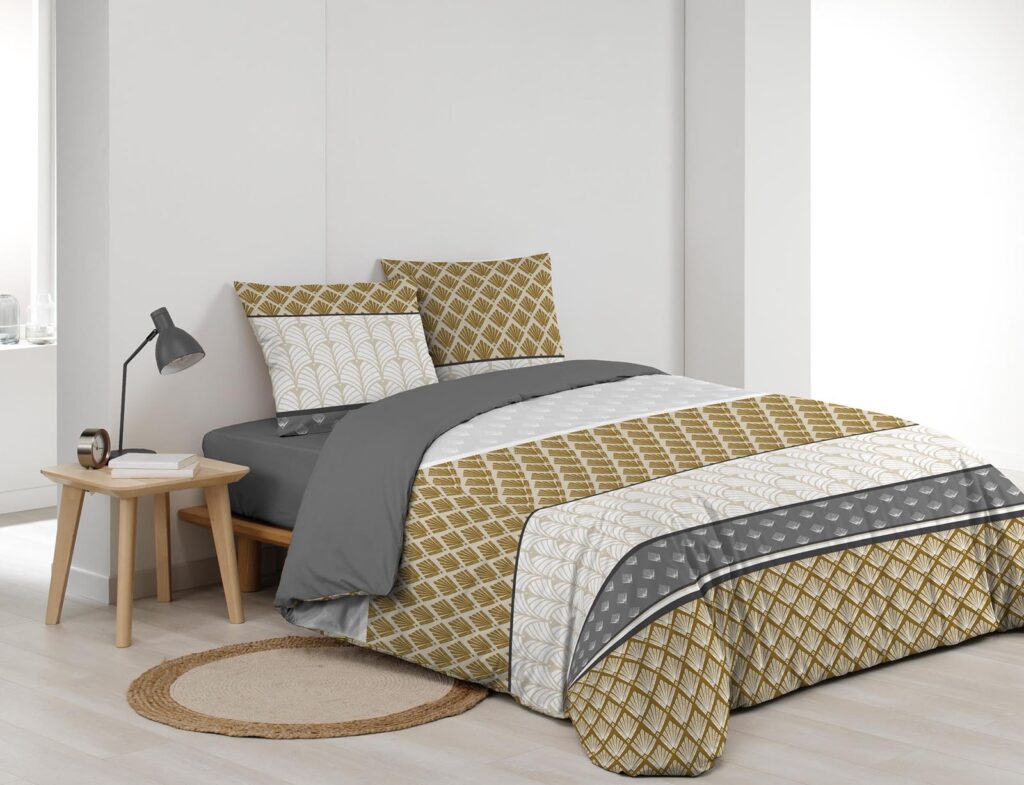 Σετ Παπλωματοθήκη-Μαξιλαροθήκη Douceur D'intérieur - 220X240Cm - 3 Τμχ
