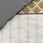Σετ Παπλωματοθήκη-Μαξιλαροθήκη Douceur D'intérieur - 220X240Cm - 3 Τμχ