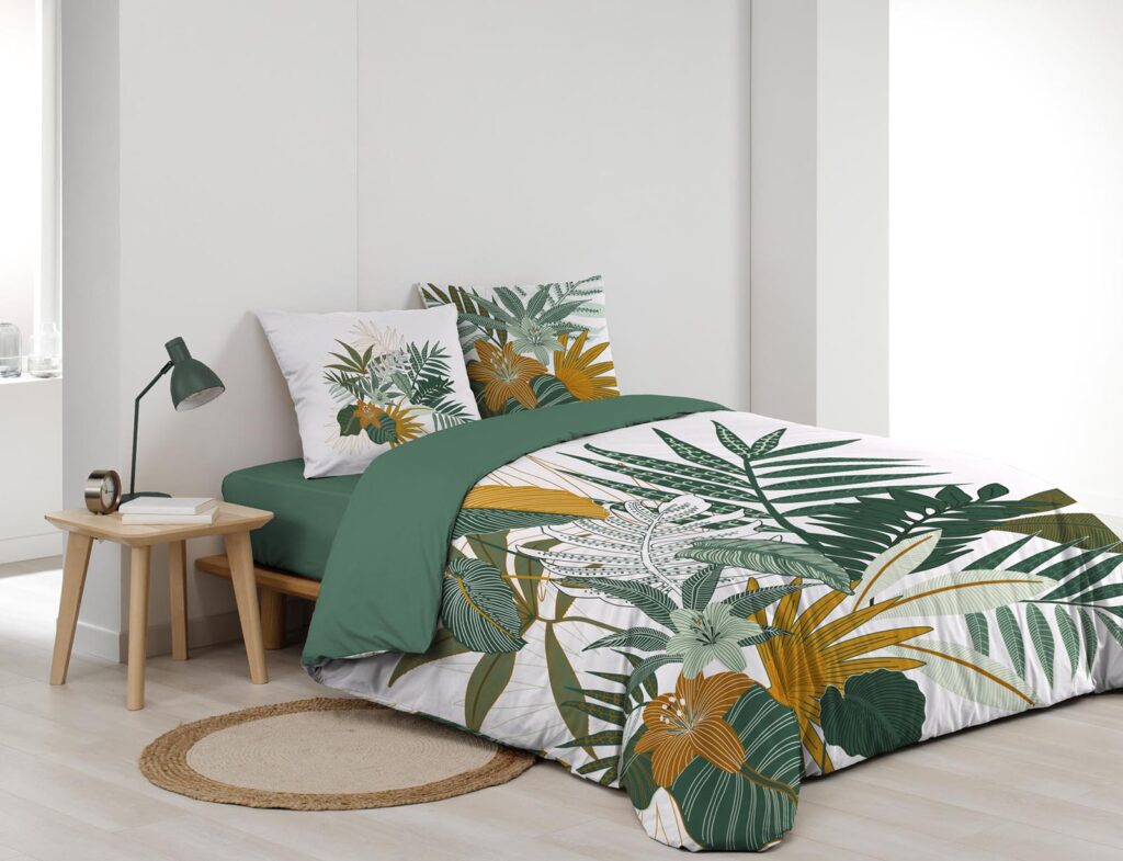 Σετ Παπλωματοθήκη-Μαξιλαροθήκη Douceur D'intérieur - 220X240Cm - 3 Τμχ