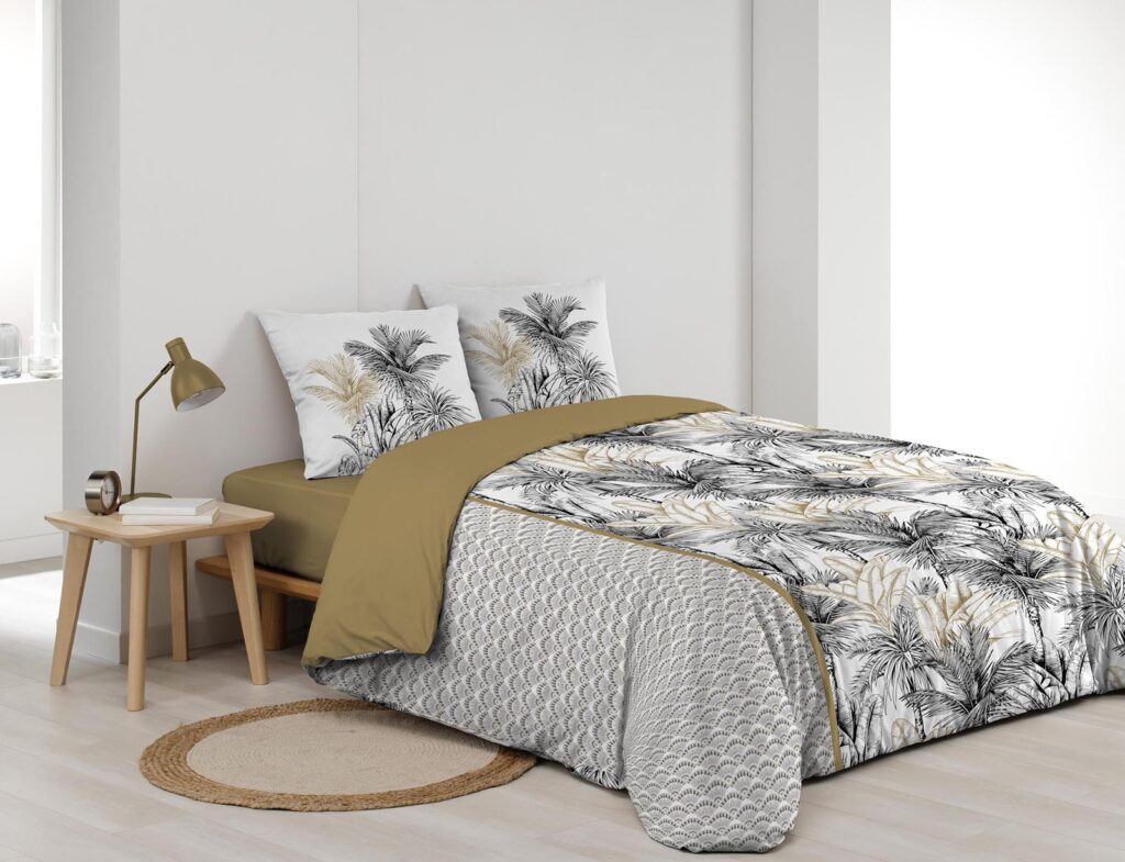 Σετ Παπλωματοθήκη-Μαξιλαροθήκη Douceur D'intérieur - 220X240Cm - 3 Τμχ