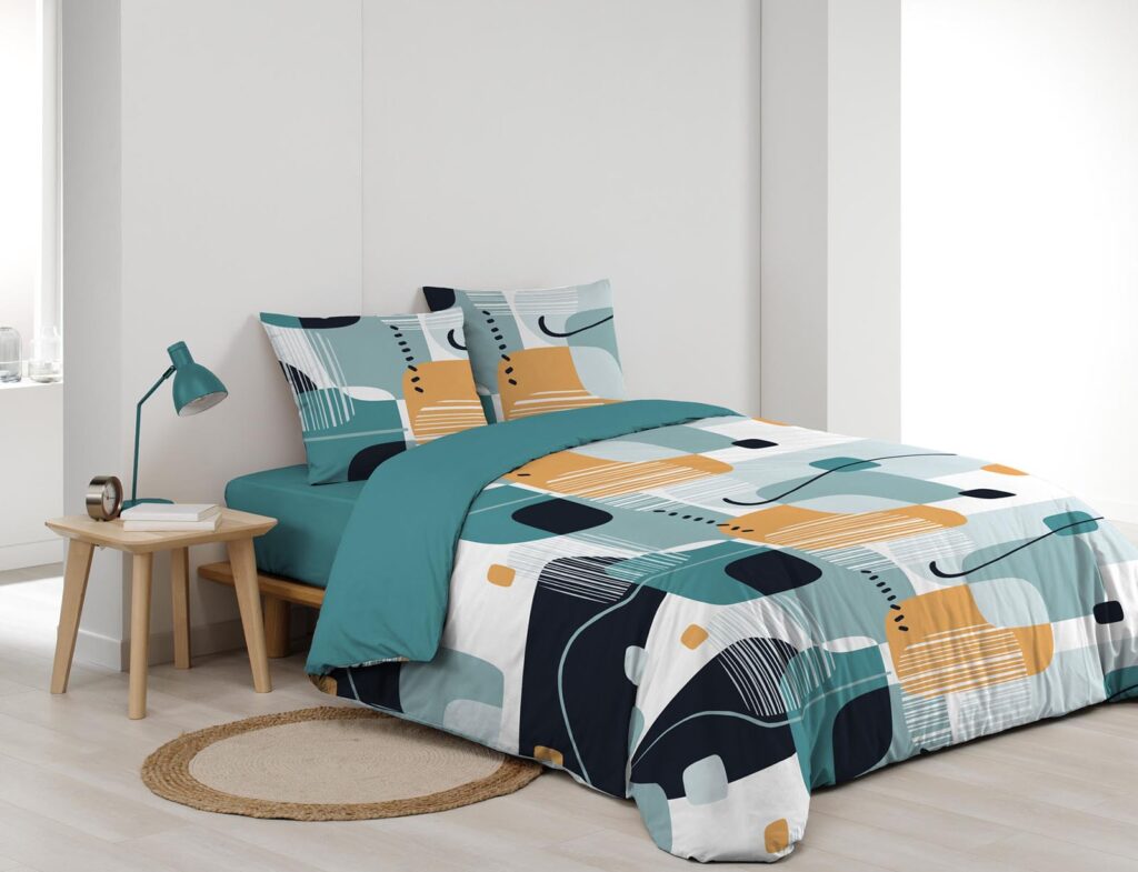 Σετ Παπλωματοθήκη-Μαξιλαροθήκη Douceur D'intérieur - 220X240Cm - 3 Τμχ