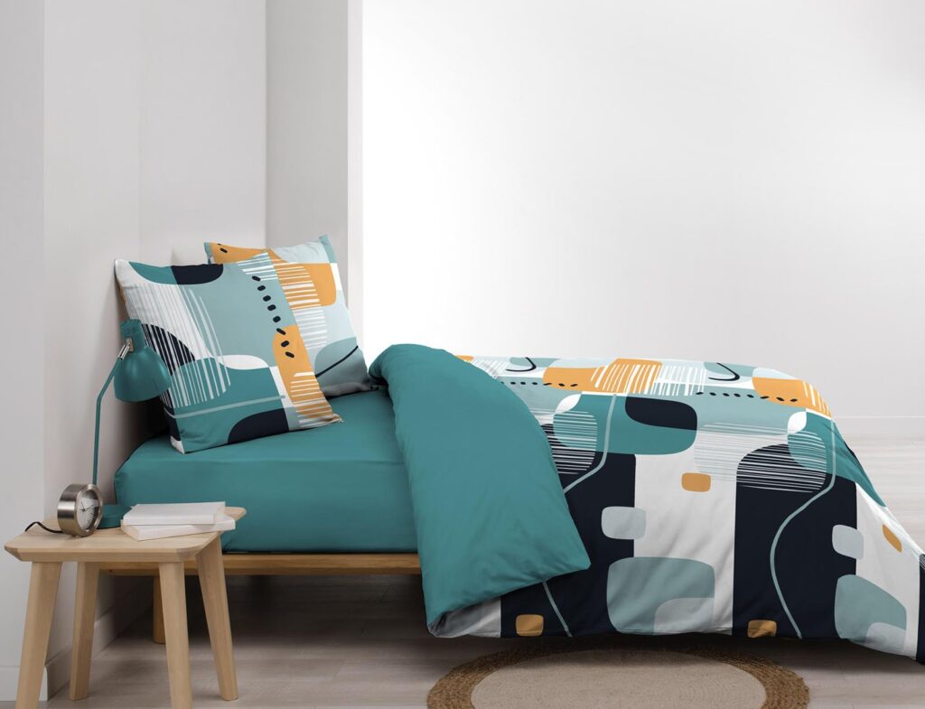 Σετ Παπλωματοθήκη-Μαξιλαροθήκη Douceur D'intérieur - 220X240Cm - 3 Τμχ