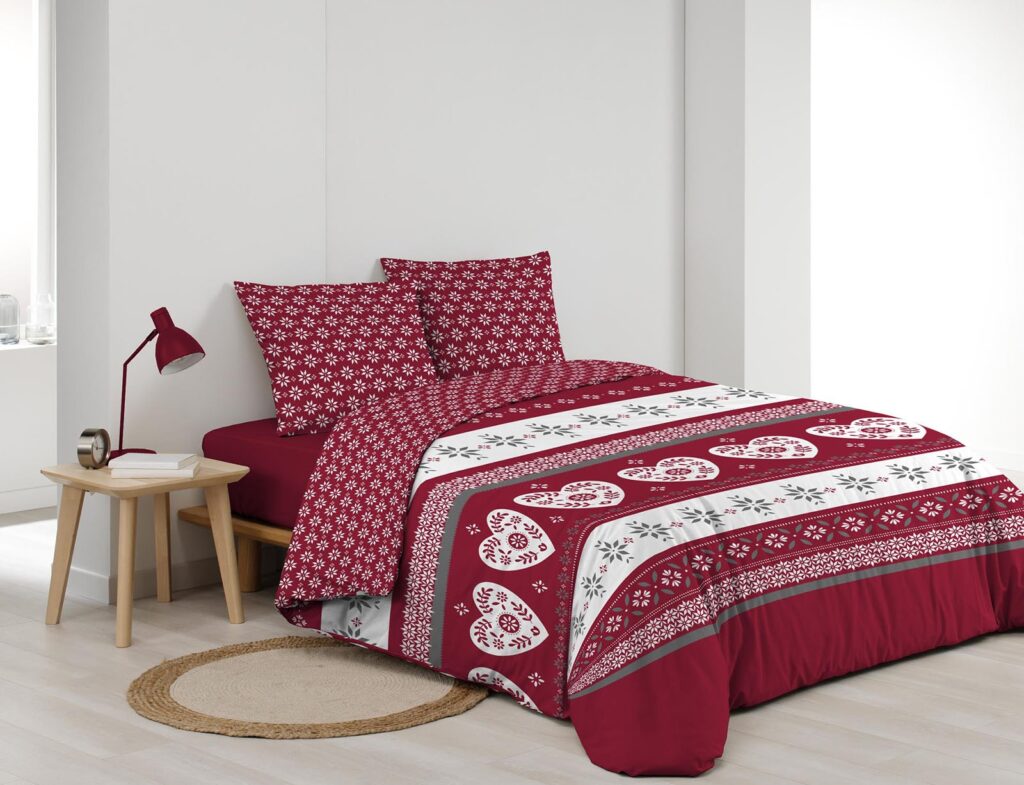 Σετ Παπλωματοθήκη-Μαξιλαροθήκη Douceur D'intérieur - 220X240Cm - 3 Τμχ
