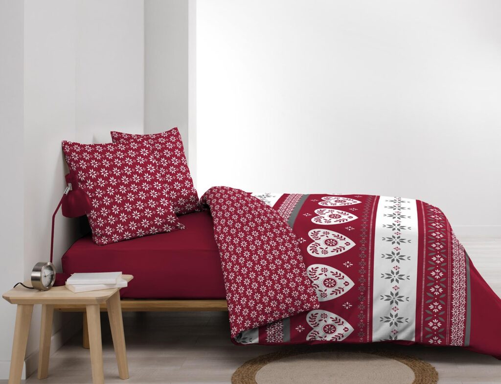 Σετ Παπλωματοθήκη-Μαξιλαροθήκη Douceur D'intérieur - 220X240Cm - 3 Τμχ