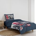 Σετ Παπλωματοθήκη-Μαξιλαροθήκη Douceur D'intérieur City London - 140X200Cm - 2 Τμχ