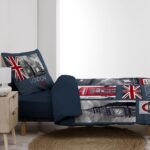 Σετ Παπλωματοθήκη-Μαξιλαροθήκη Douceur D'intérieur City London - 140X200Cm - 2 Τμχ