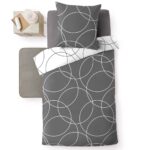 Σετ Παπλωματοθήκη-Μαξιλαροθήκη Douceur D'intérieur Elton - 140X200Cm - 2 Τμχ