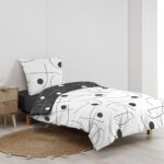 Σετ Παπλωματοθήκη-Μαξιλαροθήκη Douceur D'intérieur Sonate - 140X200Cm - 2 Τμχ