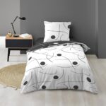 Σετ Παπλωματοθήκη-Μαξιλαροθήκη Douceur D'intérieur Sonate - 140X200Cm - 2 Τμχ