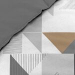 Σετ Παπλωματοθήκη-Μαξιλαροθήκη Douceur D'intérieur Trigone - 140X200Cm - 2 Τμχ