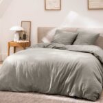 Σετ Παπλωματοθήκη-Μαξιλαροθήκη Meline Douceur D'intérieur - 240X260Cm - 3 Τμχ