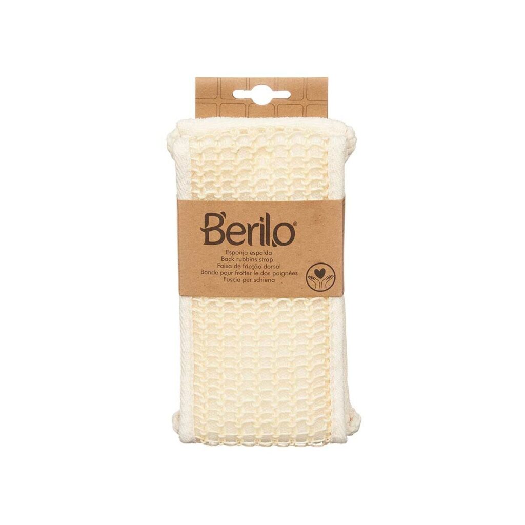 Σφουγγάρι Για Μασάζ Berilo B7083-16 Λευκό (12 Μονάδες)